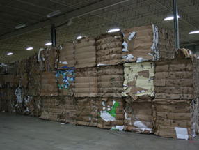 Metropolitan Fiber’s cardboard boxes