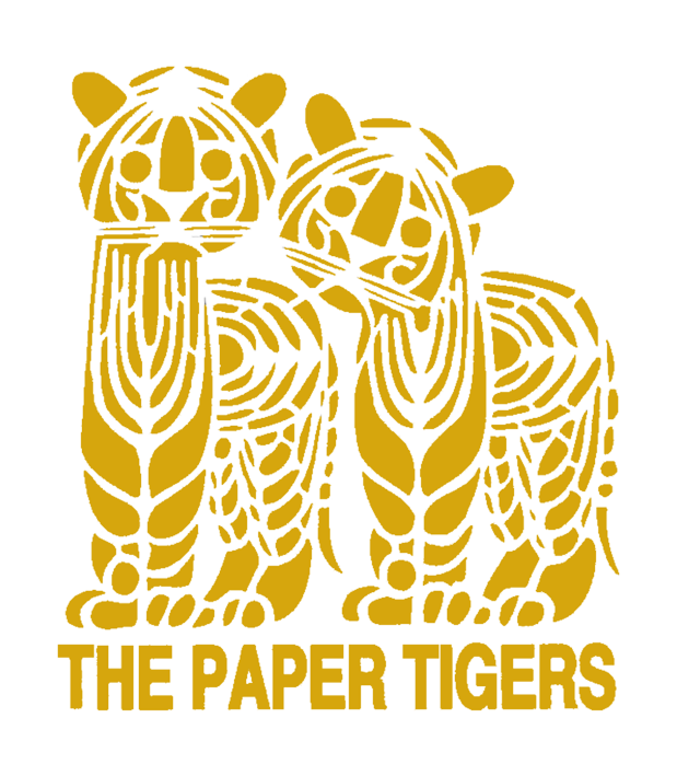 golden the paper tigers logo 